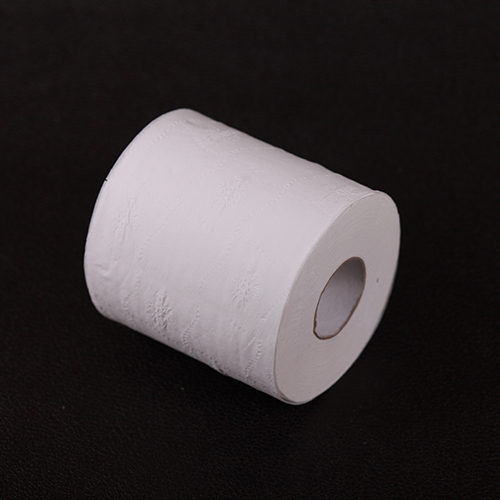 White 1-Ply Bathroom Tissue
